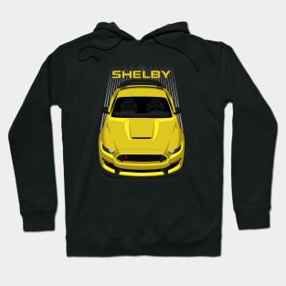 Ford Mustang Shelby GT350R 2015 - 2020 - Yellow Hoodie